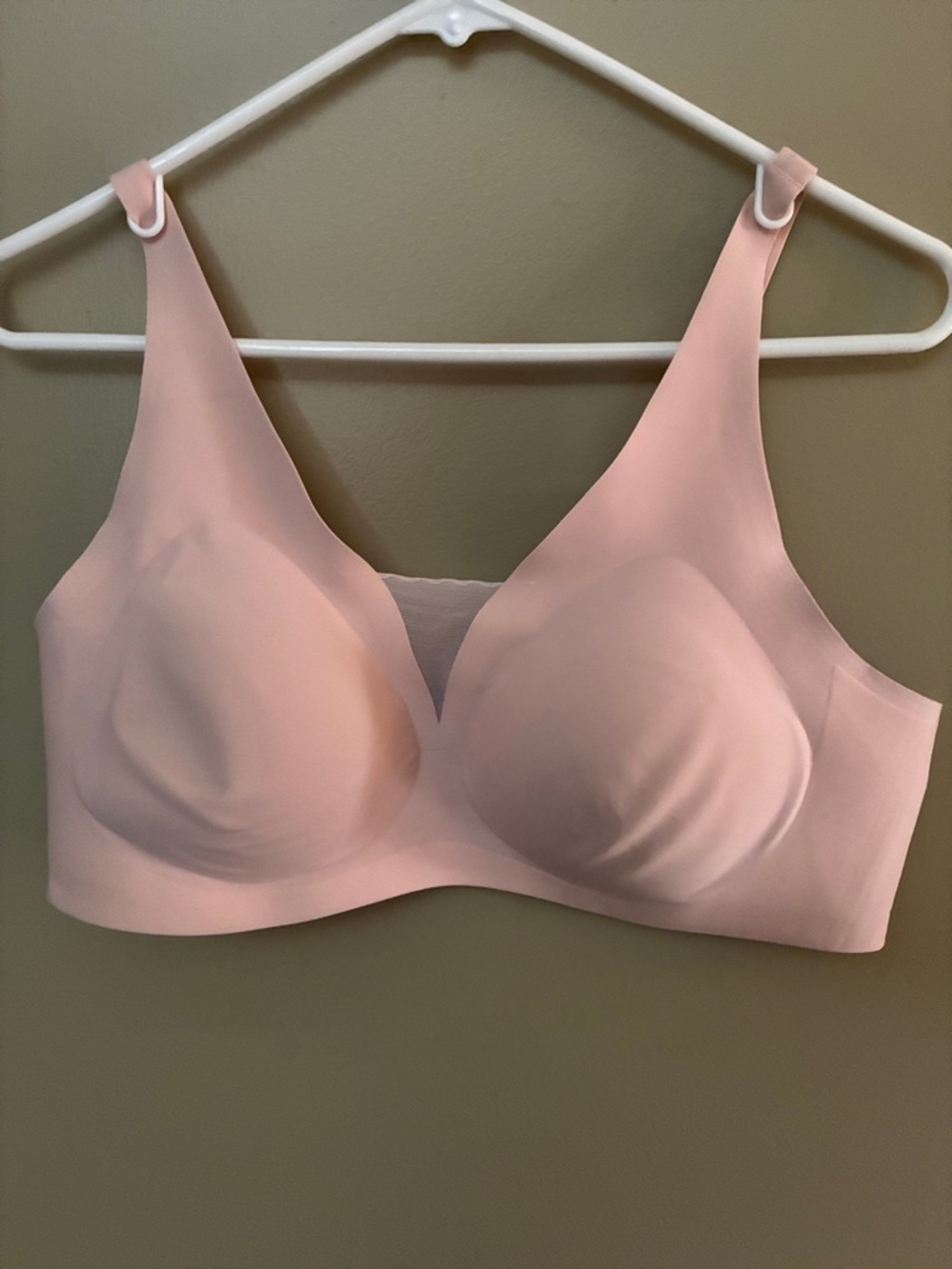 knix Light Pink Wireless Seamless Bra